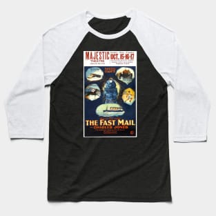 Movie poster for the movie The Fast Mail Baseball T-Shirt